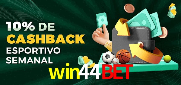 10% de bônus de cashback na win44bet
